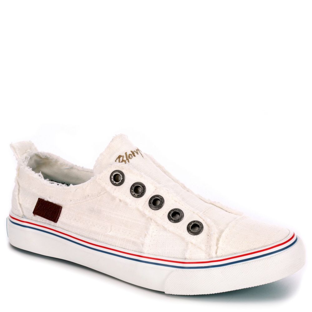 blowfish white slip on sneakers