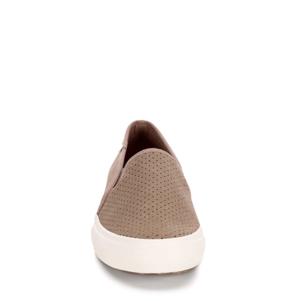 keds double decker slip on taupe