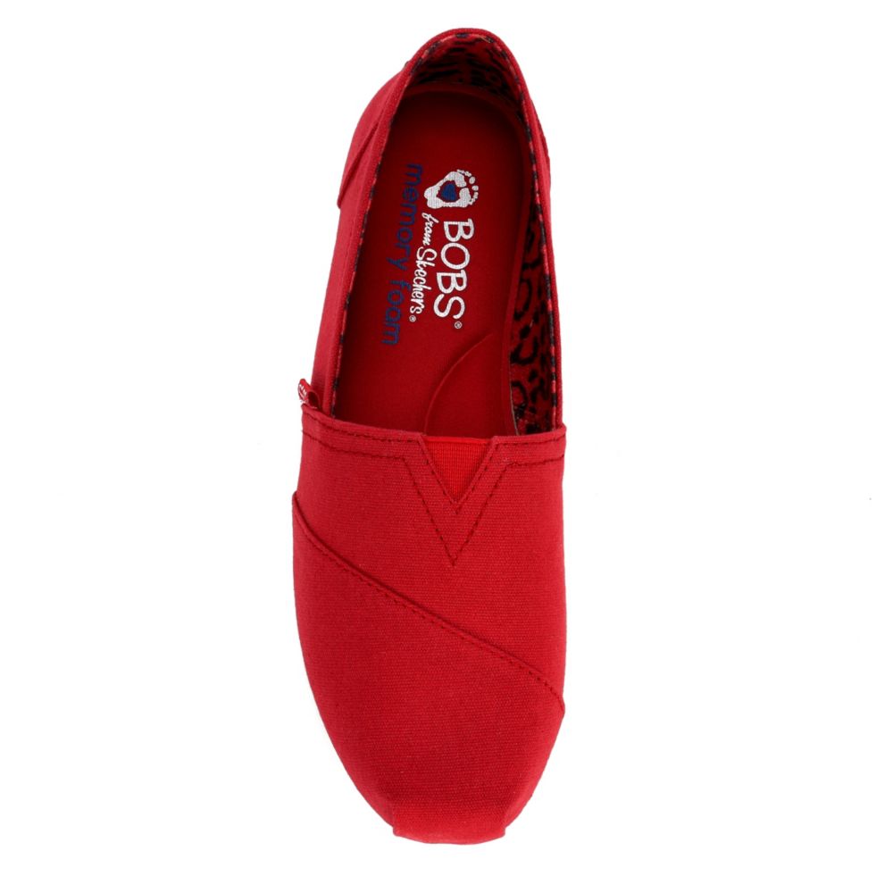 red bobs shoes
