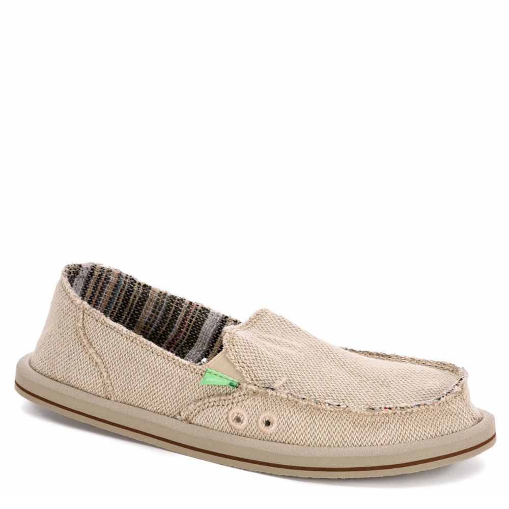 womens sanuk donna hemp slip on casual shoe