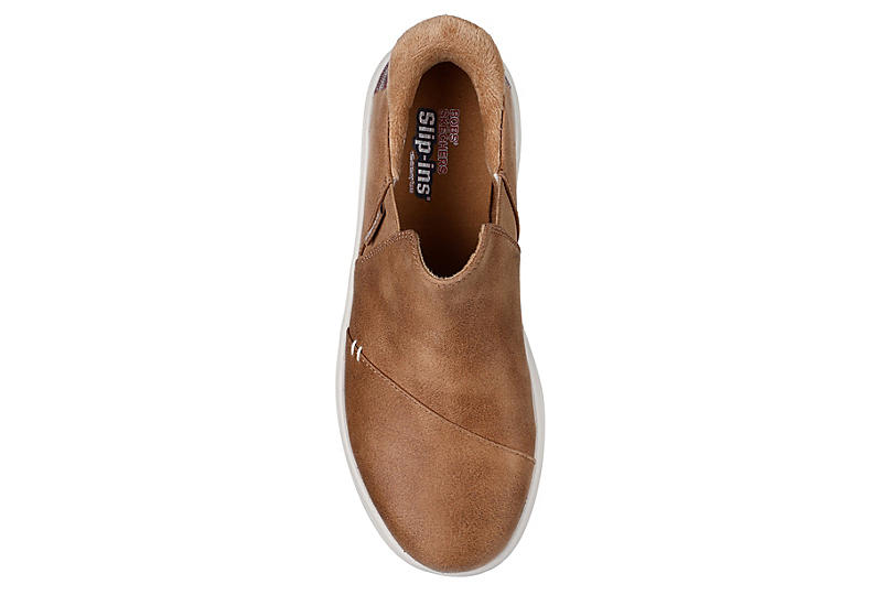 Chestnut Skechers Womens Slip-ins Skip Cute Wave Stay Snug Chestnut Skechers Womens Slip-ins Skip Cute Wave Stay Snug
