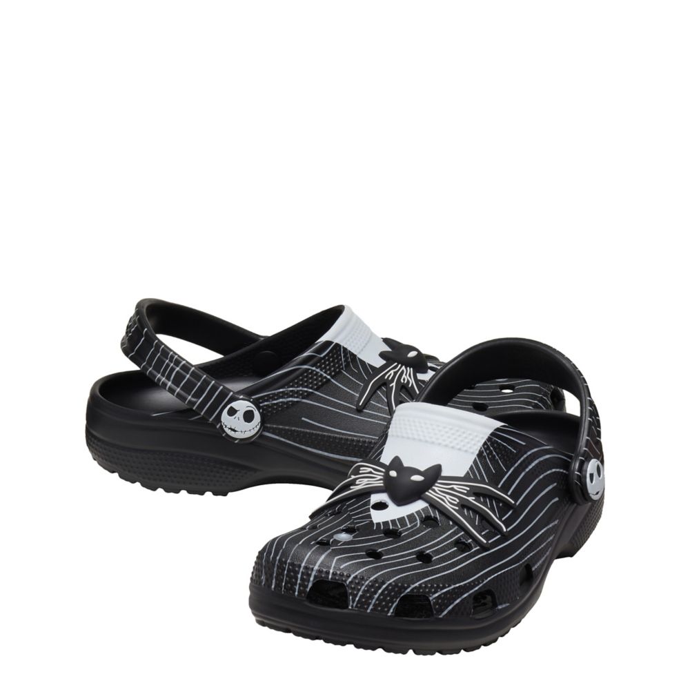 Black Crocs Unisex Nightmare Before Christmas Classic Clog