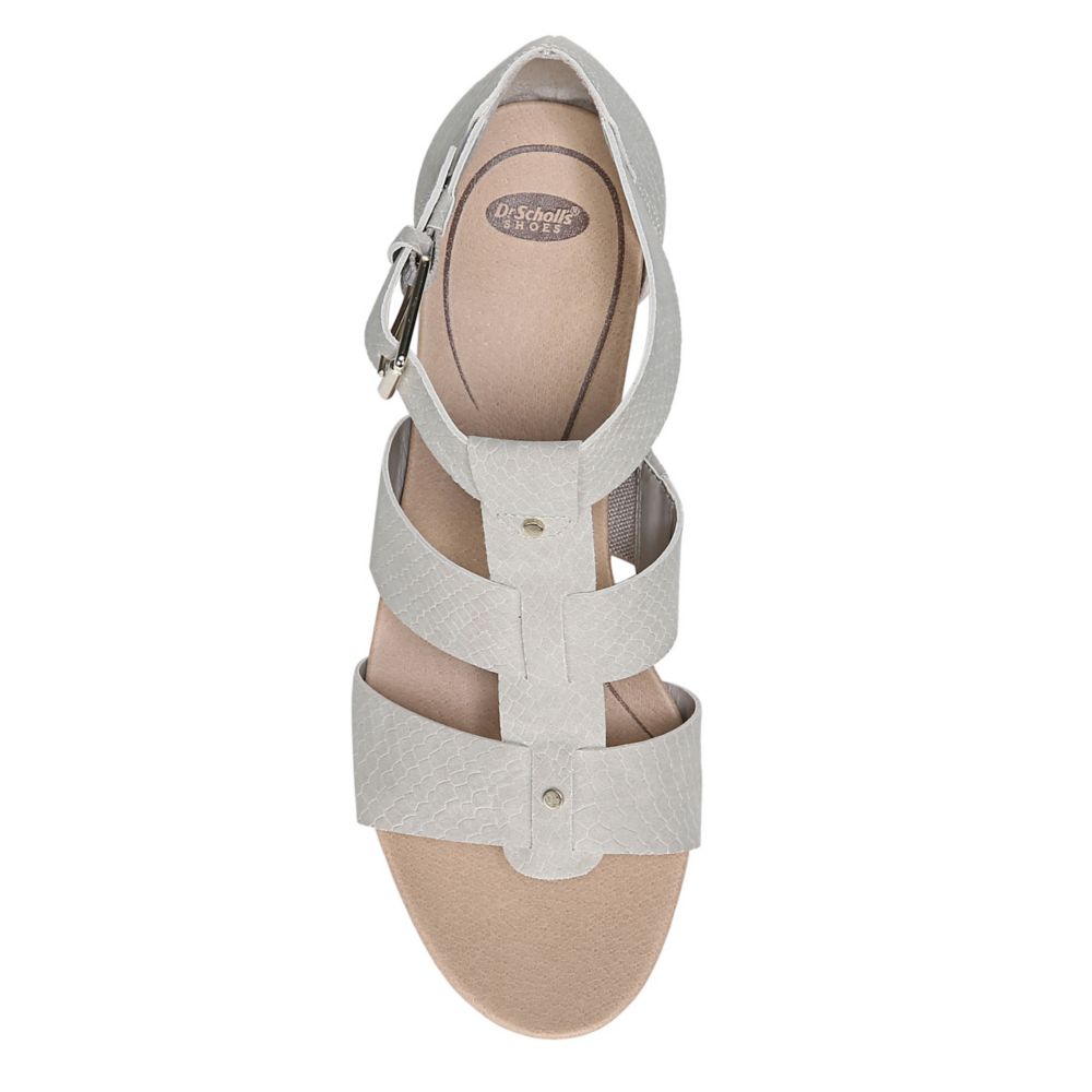 Grey Scholl's Womens Barton Wedge Sandal Rack Room Shoes