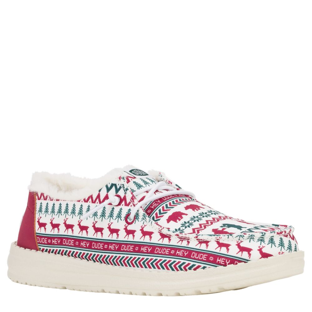 WOMENS WENDY HOLIDAY SLIP ON SNEAKER