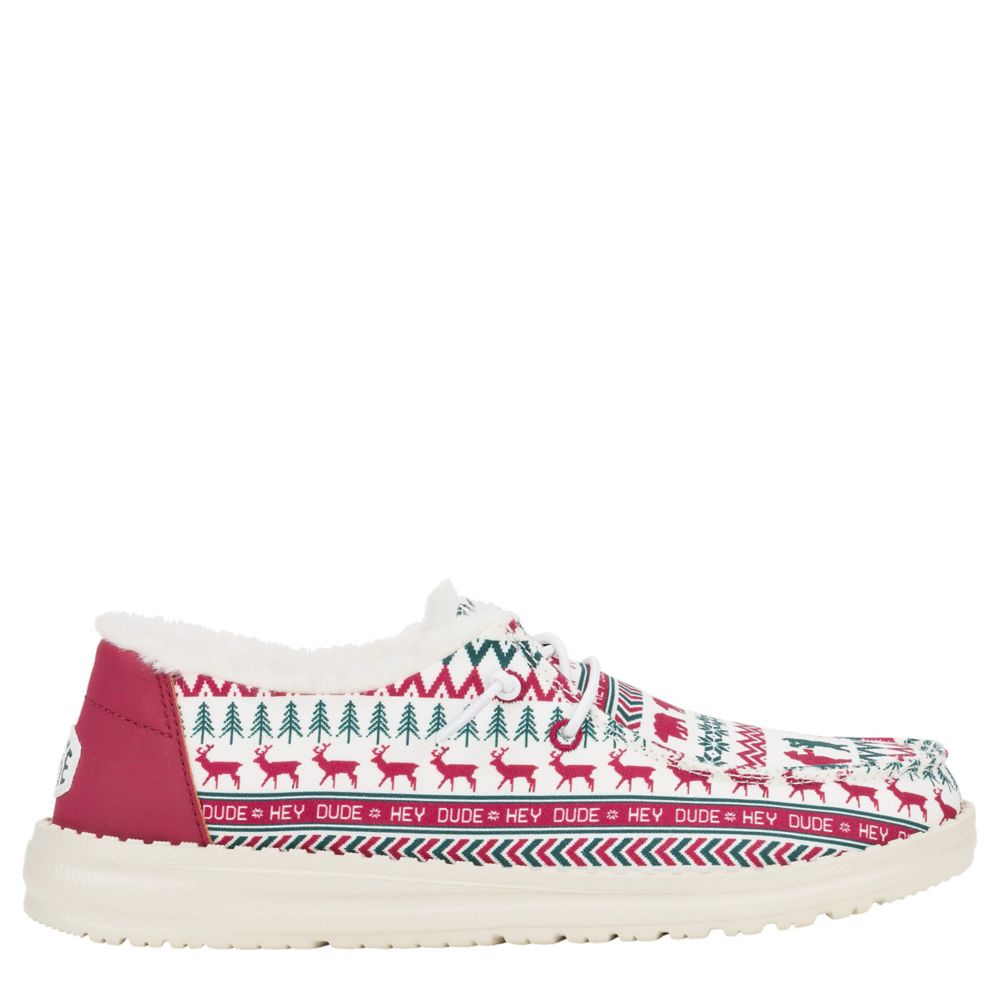 WOMENS WENDY HOLIDAY SLIP ON SNEAKER