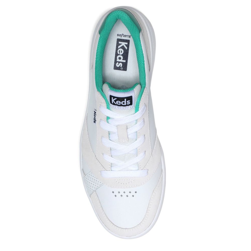 WOMENS THE COURT LEATHER SNEAKER