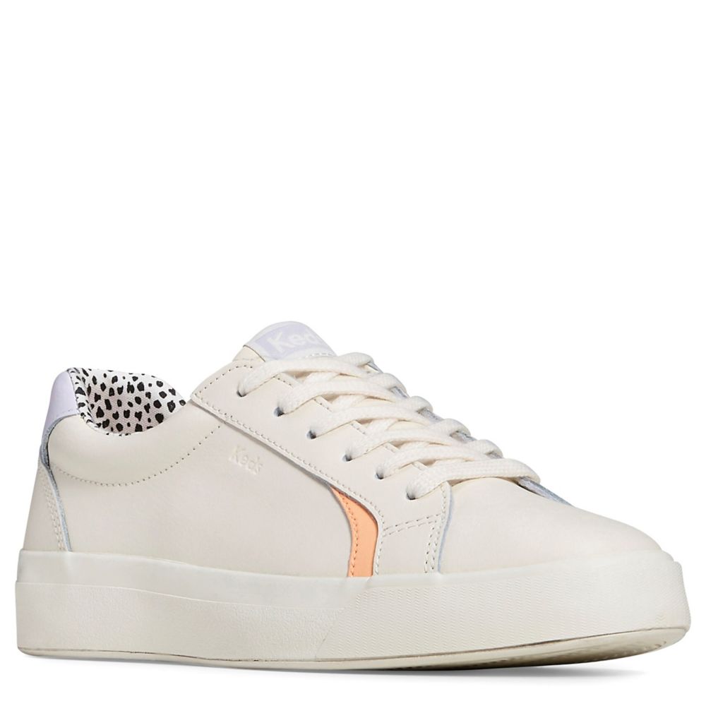 WOMENS PURSUIT LEATHER SNEAKER