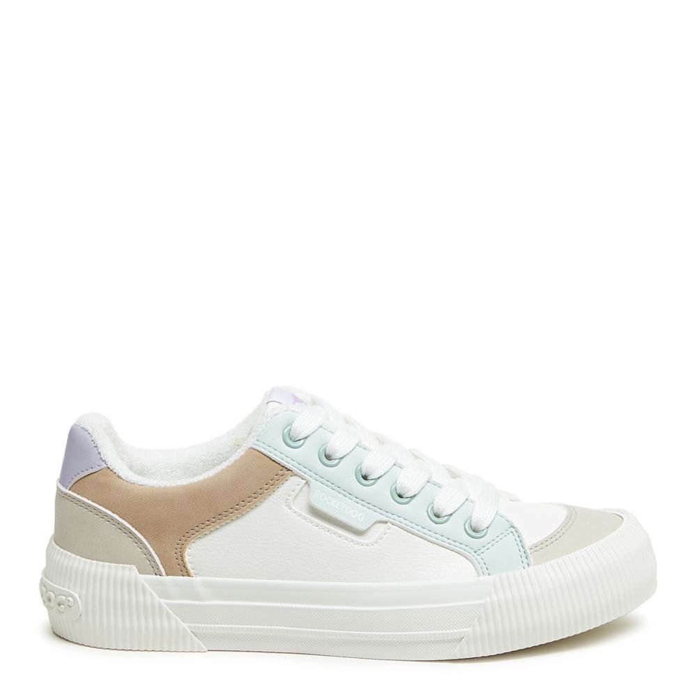 ROCKET DOG Women's Cheery Comfort Plush Foam Sneaker Beige