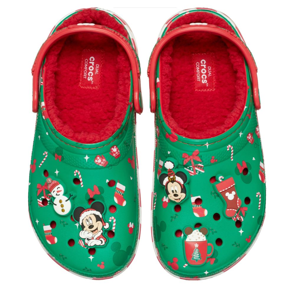 UNISEX CLASSIC MICKEY HOLIDAY LINED CLOG