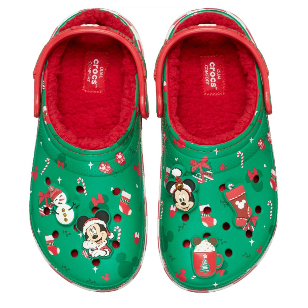 UNISEX CLASSIC MICKEY HOLIDAY LINED CLOG