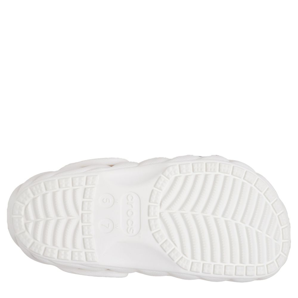 White Crocs Unisex Classic Lined Overpuff Clog Rack Room Shoes