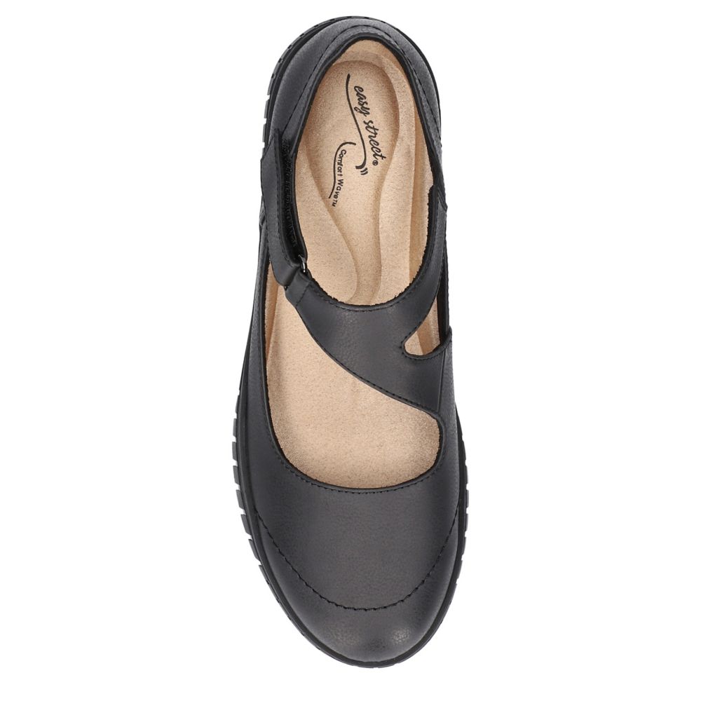 Easy Street Womens Joyful Mary Jane Flat