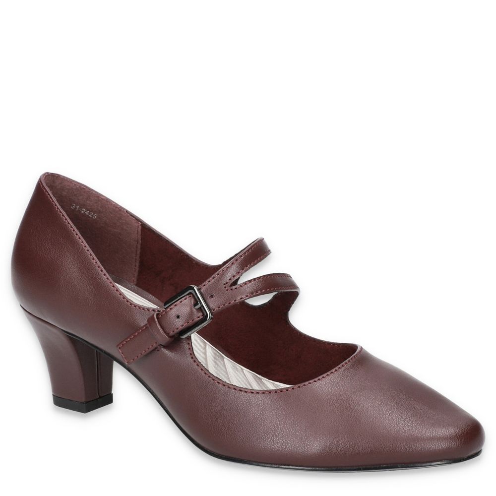 Burgundy Easy Street Womens Meryl Mary Jane Pump Rack Room Shoes