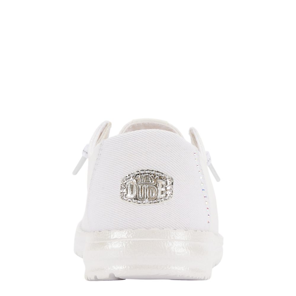 WOMENS WENDY STARDUST SLIP ON SNEAKER