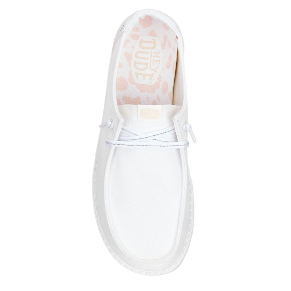 WOMENS WENDY STARDUST SLIP ON SNEAKER