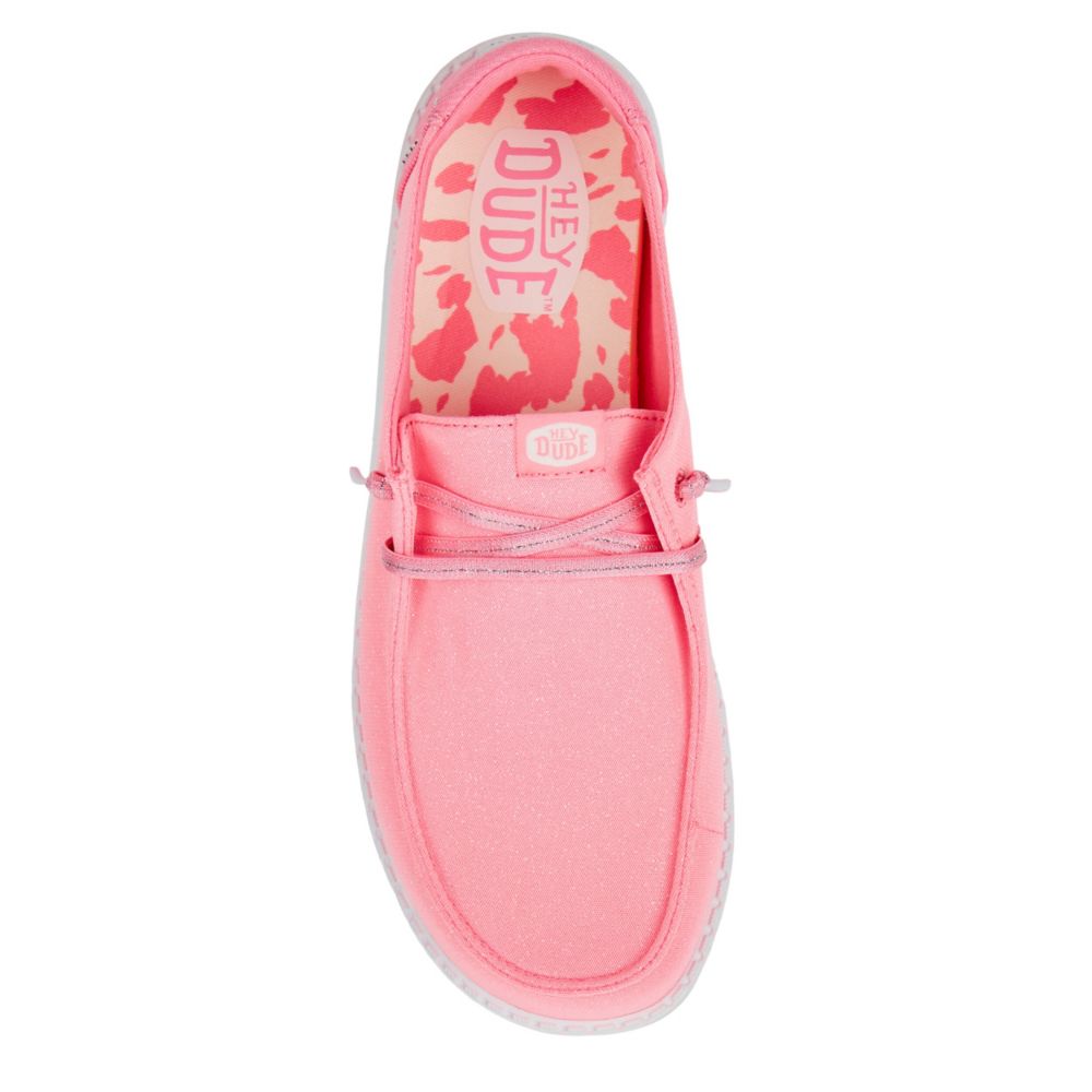 WOMENS WENDY STARDUST SLIP ON SNEAKER