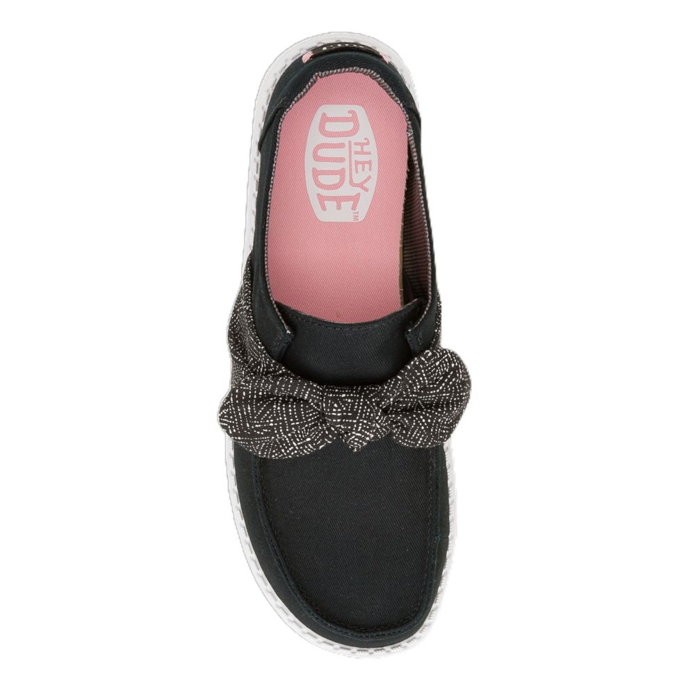 WOMENS WENDY BOW ESSENTIALS SLIP ON SNEAKER