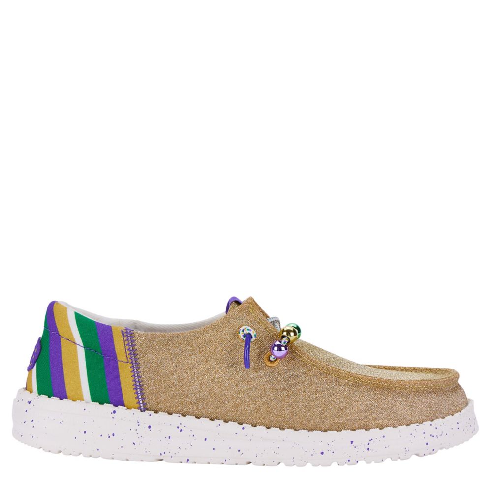 WOMENS WENDY MARDI GRAS SLIP ON SNEAKER