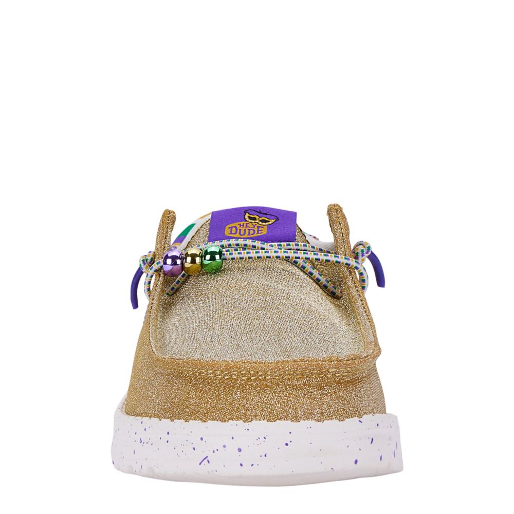 WOMENS WENDY MARDI GRAS SLIP ON SNEAKER