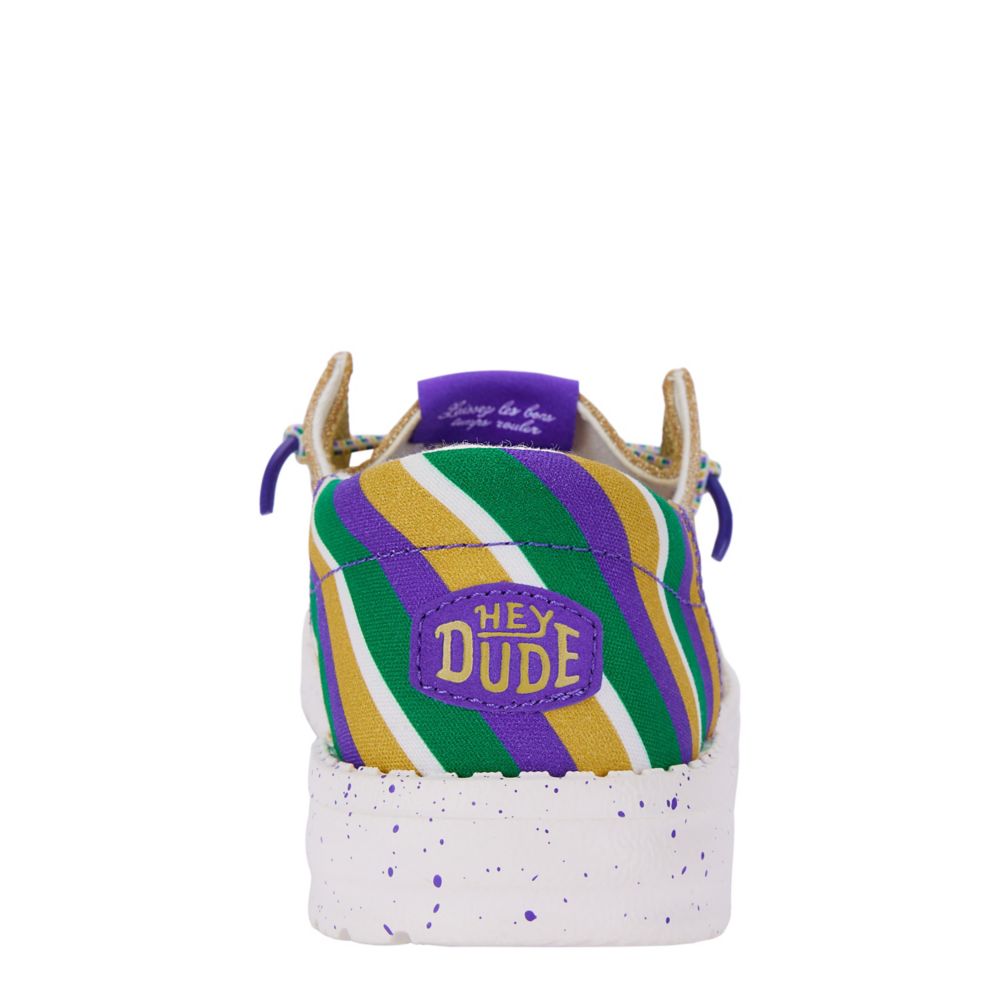 WOMENS WENDY MARDI GRAS SLIP ON SNEAKER