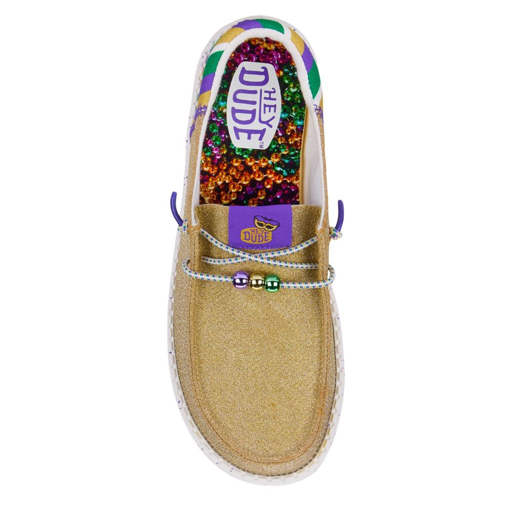 WOMENS WENDY MARDI GRAS SLIP ON SNEAKER