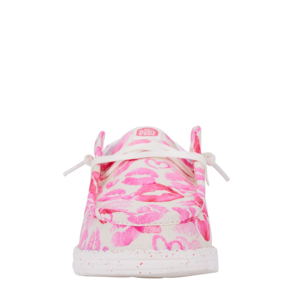 WOMENS WENDY KISSES SLIP ON SNEAKER