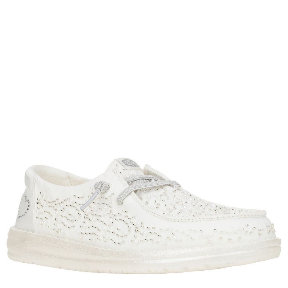 WOMENS WENDY PEARL SLIP ON SNEAKER
