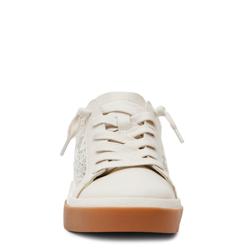 DV BY DOLCE VITA WOMENS HELIX SNEAKER - IVORY
