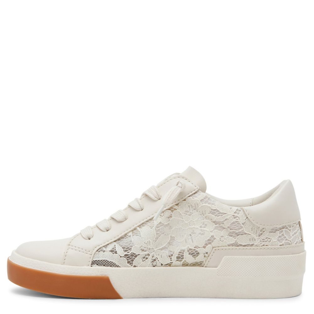 DV BY DOLCE VITA WOMENS HELIX SNEAKER - IVORY