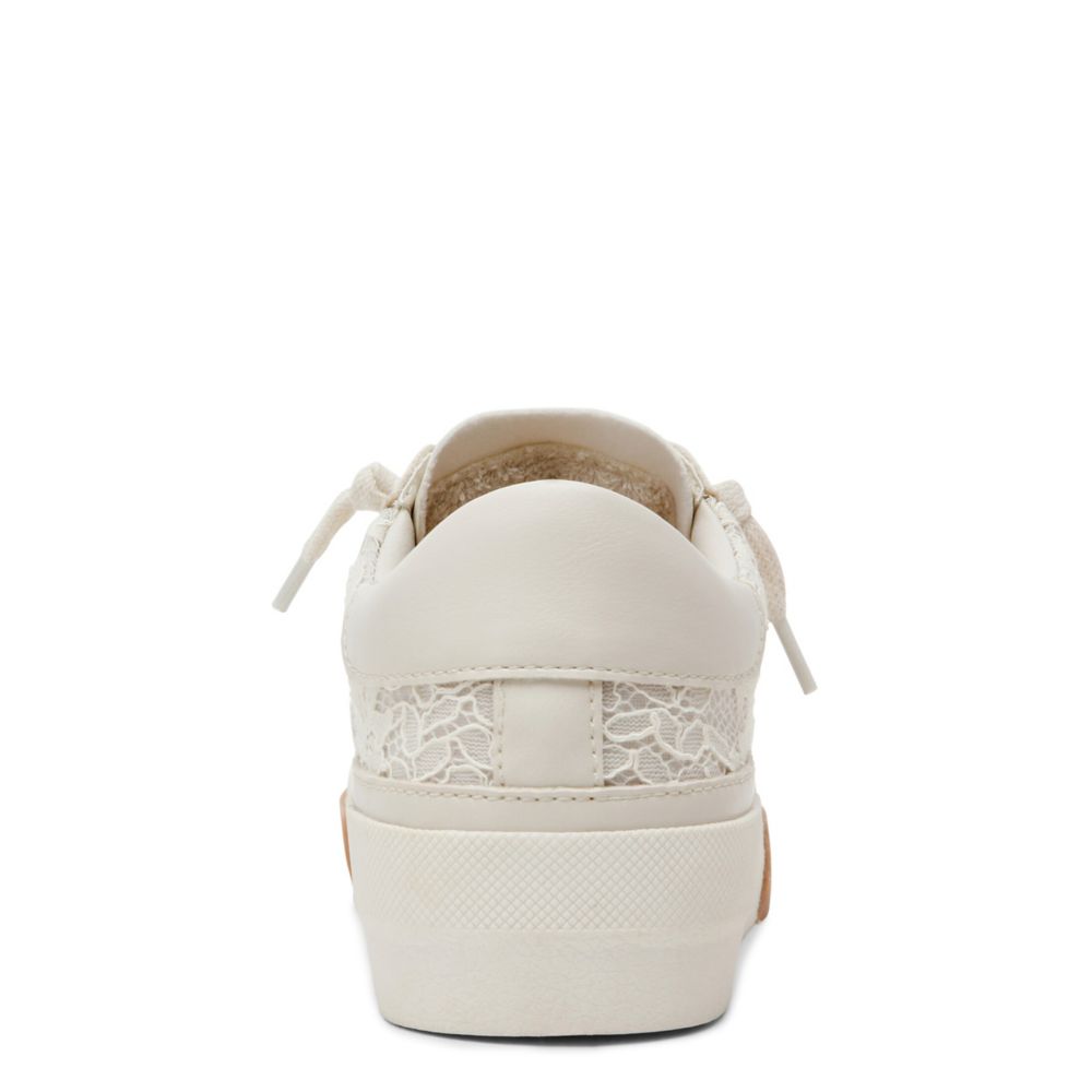 DV BY DOLCE VITA WOMENS HELIX SNEAKER - IVORY