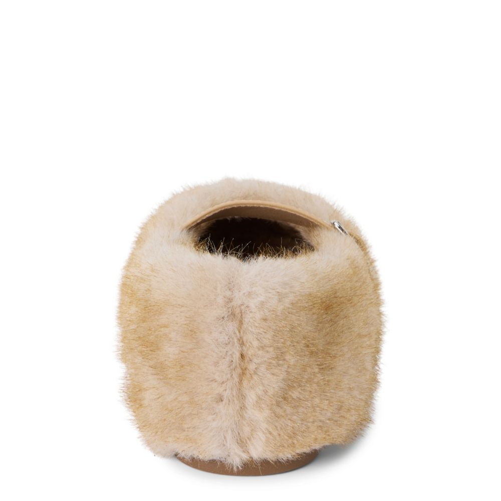 Coconuts Womens Nome Vegan Faux Fur Ballet