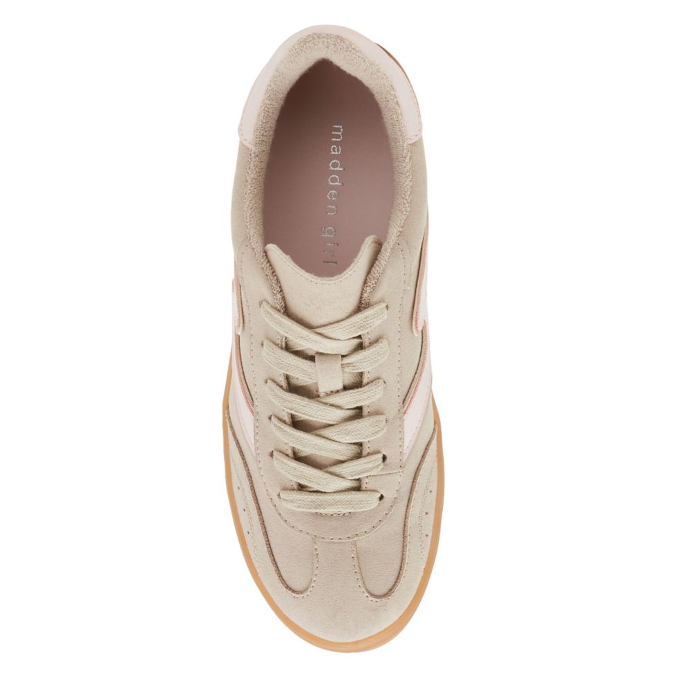 MADDEN GIRL WOMENS GIIA SNEAKER - TAUPE