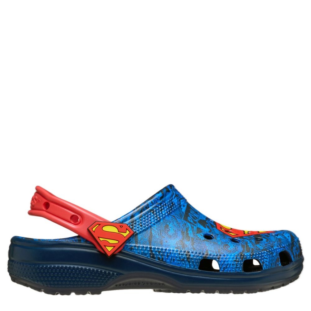 CROCS UNISEX SUPERMAN CLASSIC CLOG - BLUE