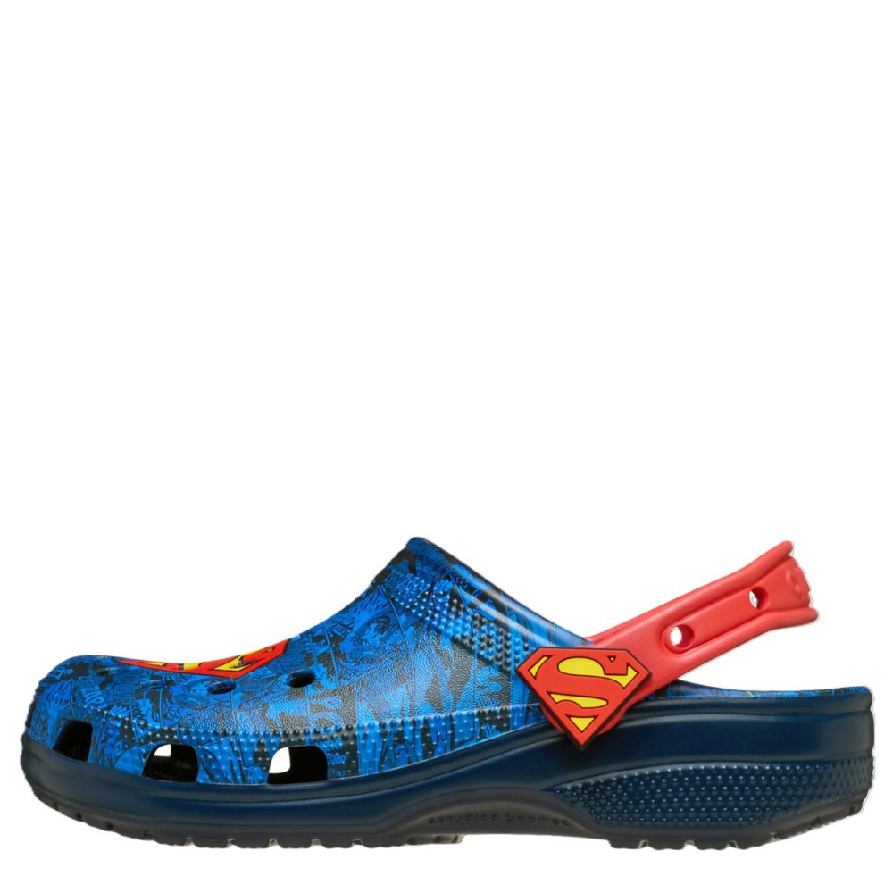CROCS UNISEX SUPERMAN CLASSIC CLOG - BLUE