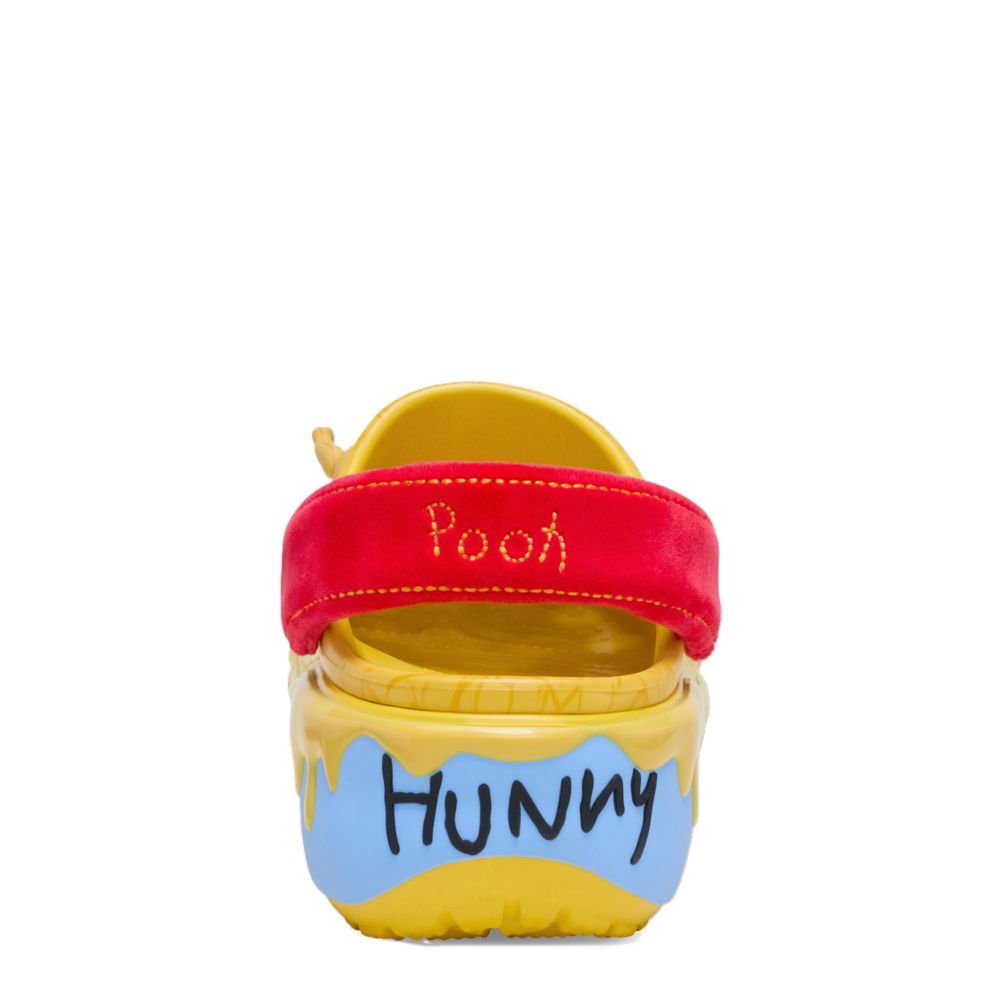 WOMENS WINNIE THE POOH CLASSIC PLATFORM CLOG