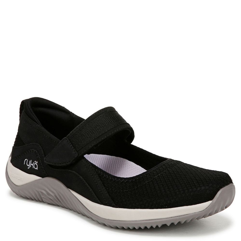 Black Ryka Womens Echo Mary Jane Sneaker | Rack Room Shoes