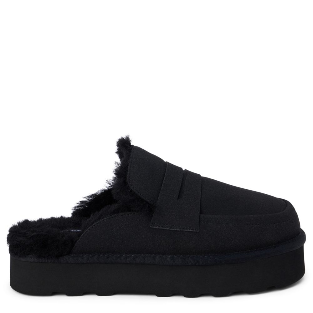 WOMENS STOWE CLOG VEGAN FAUX FUR
