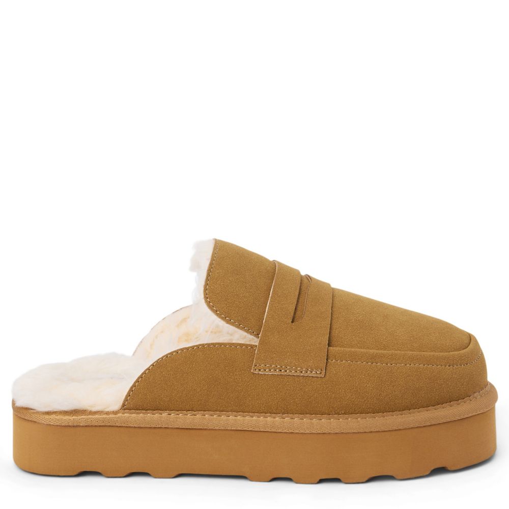 WOMENS STOWE CLOG VEGAN FAUX FUR