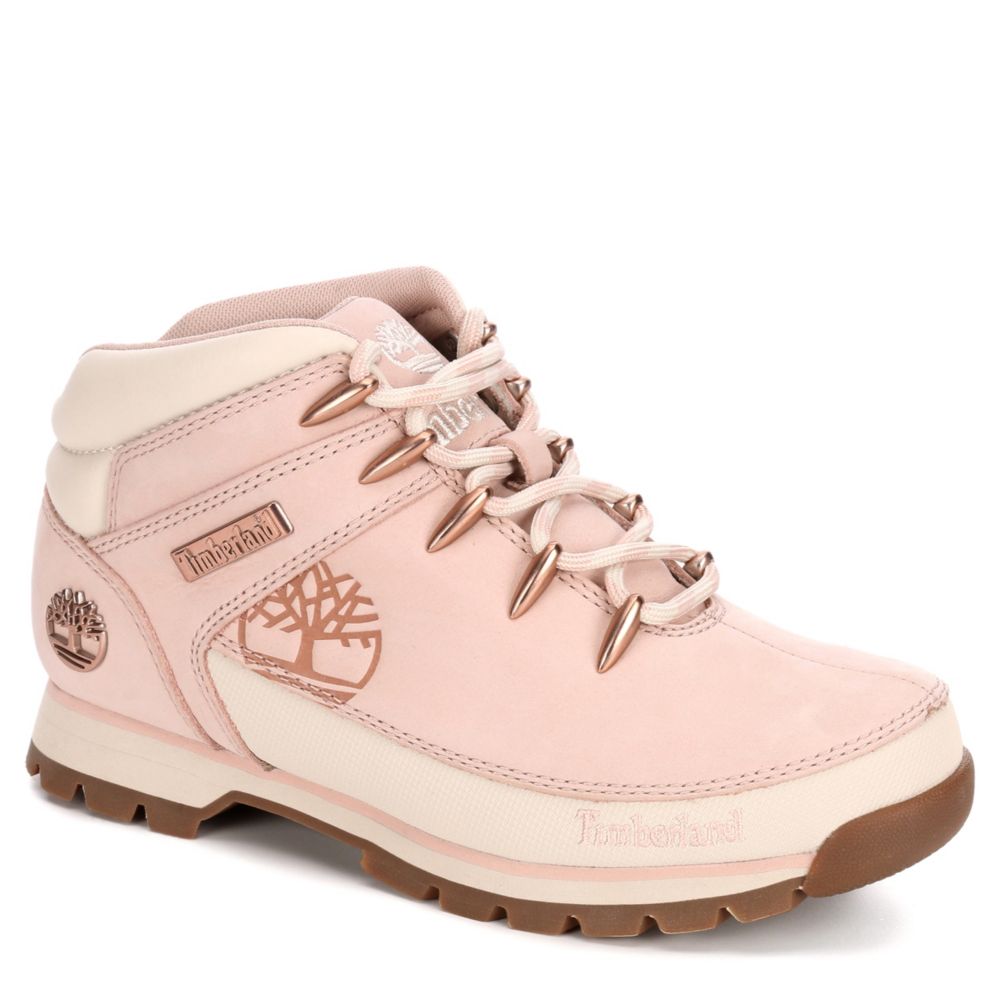 pink and grey timberland boots