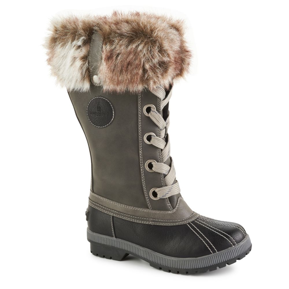 Black London Fog Womens Melton 2 | Boots | Rack Room Shoes