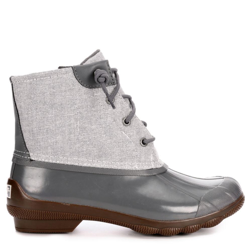 grey duck boots