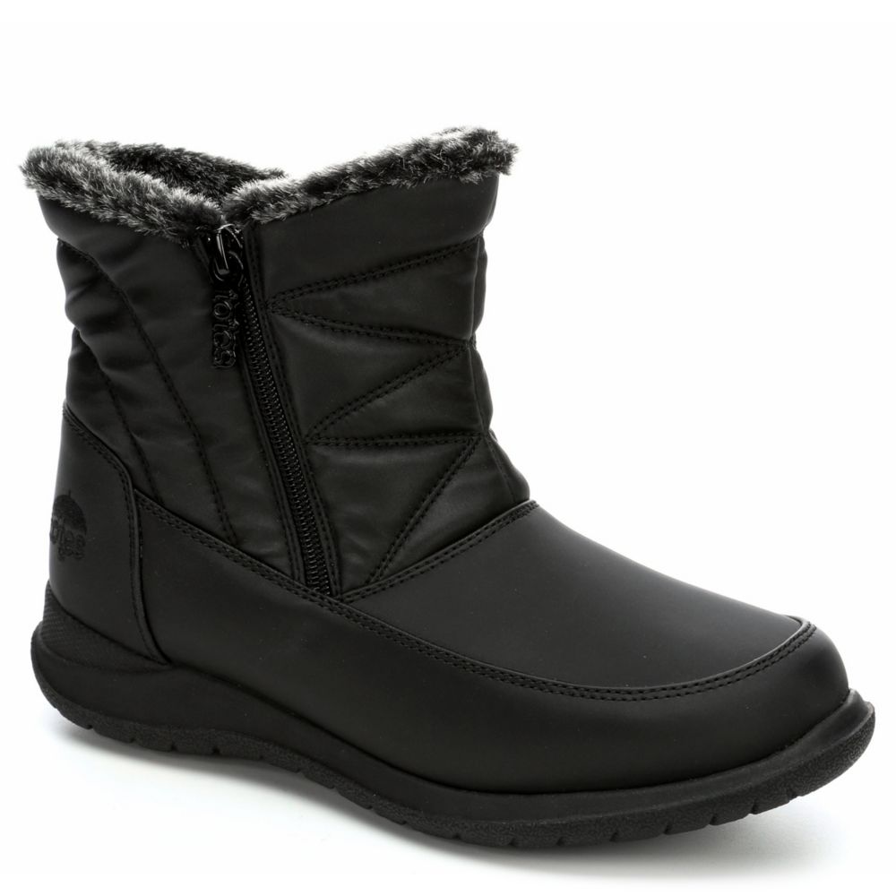black totes boots