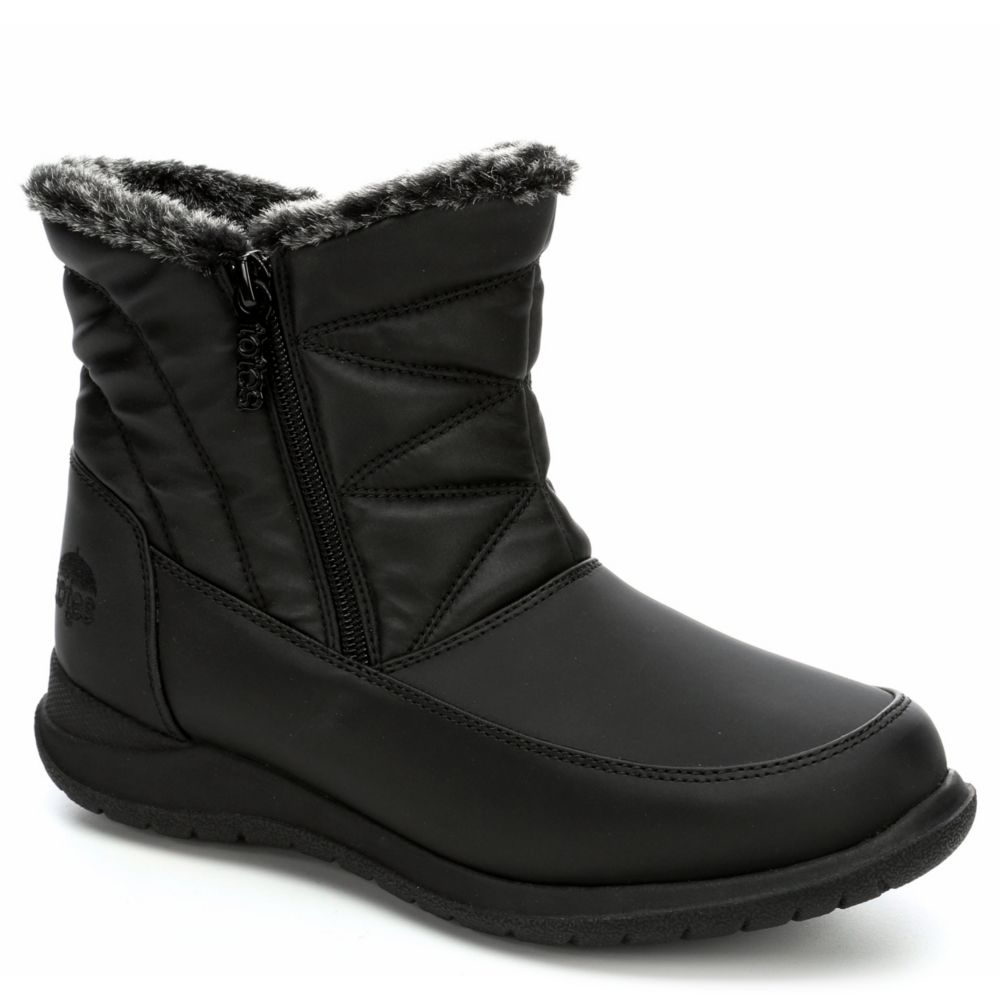 eileen double zip boots by totes