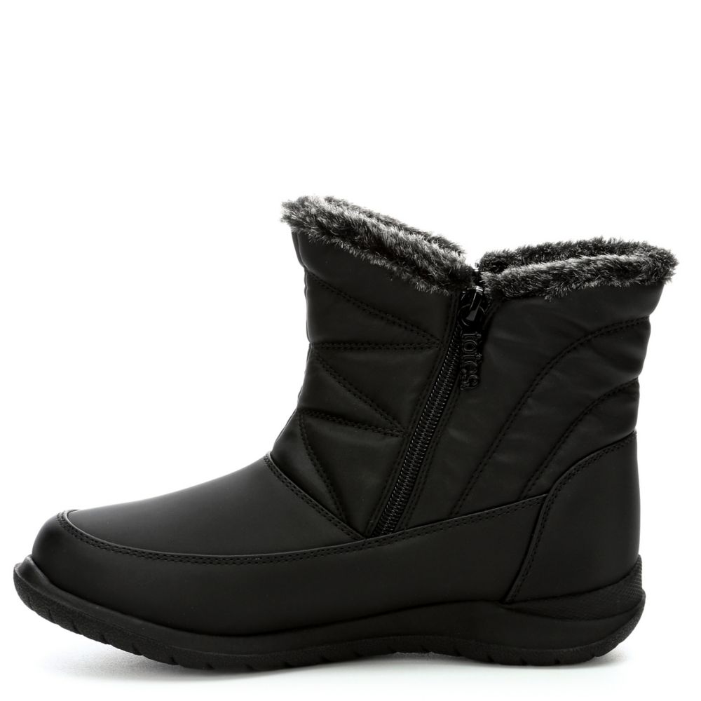 eileen double zip boots by totes