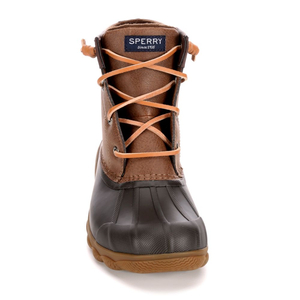 WOMENS SYREN GULF DUCK BOOT BROWN