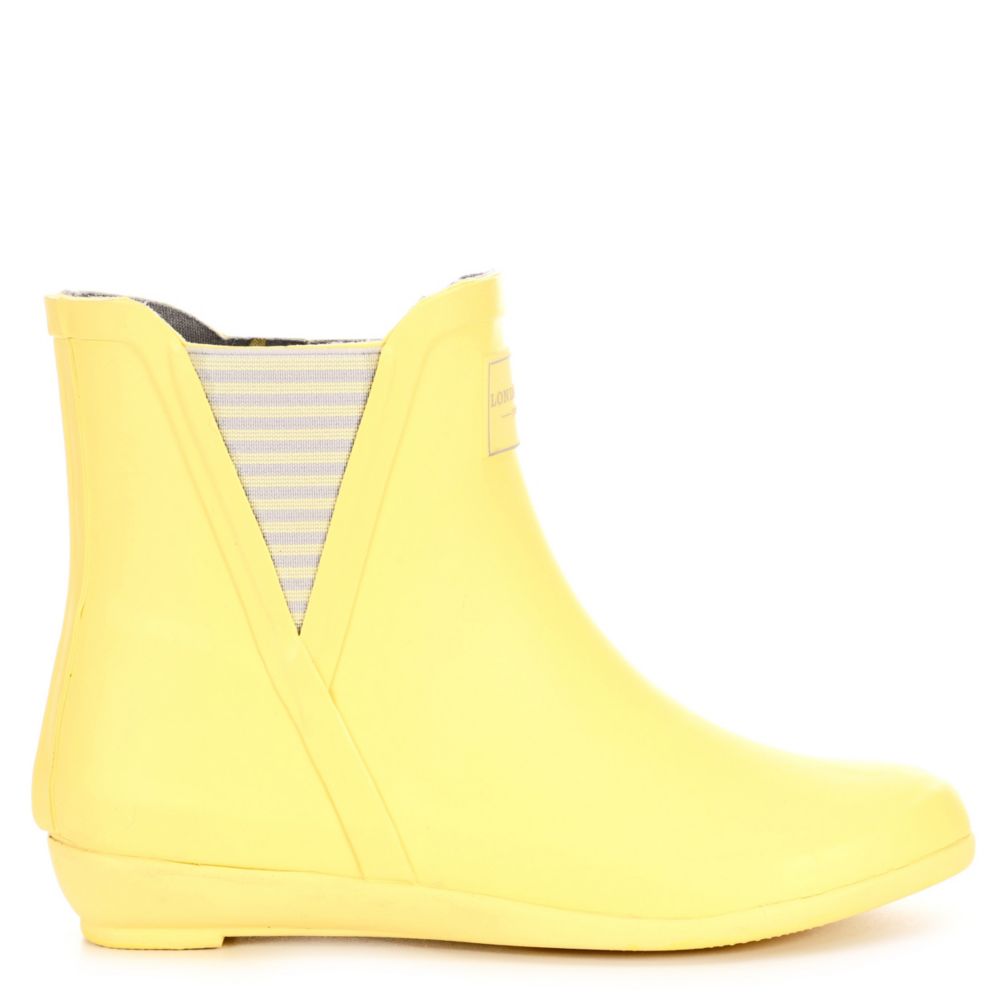 london fog piccadilly rain boots yellow