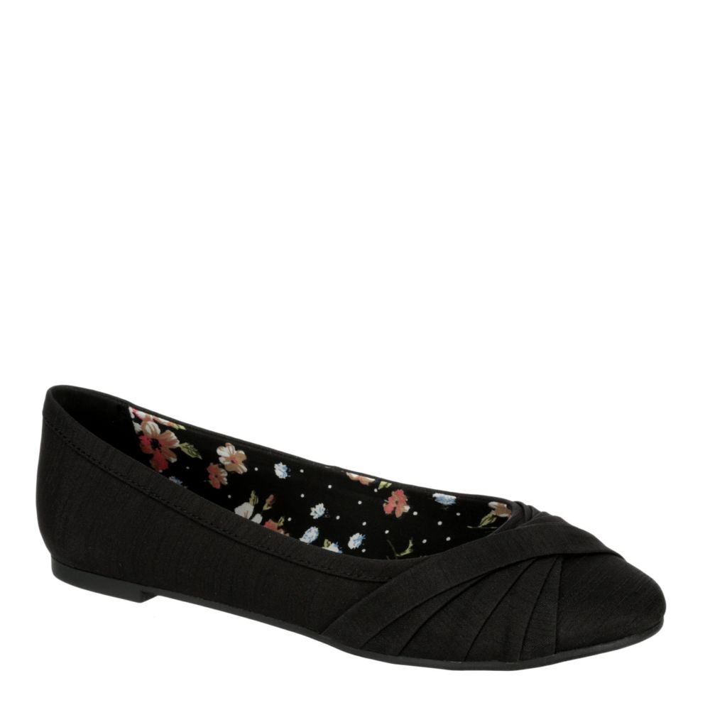 Black Womens Dani Jo Flat, Xappeal