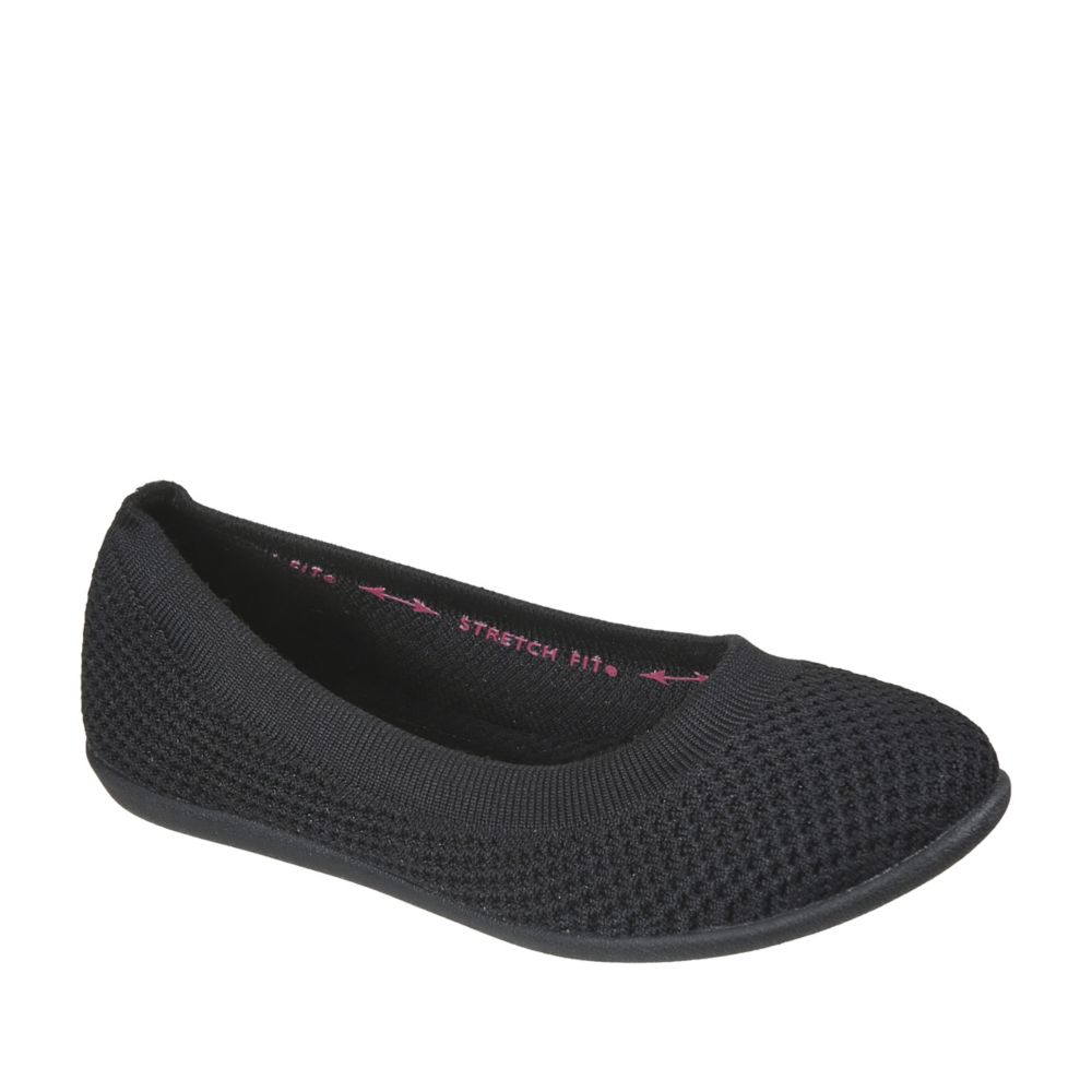 skechers air cooled memory foam womens flats