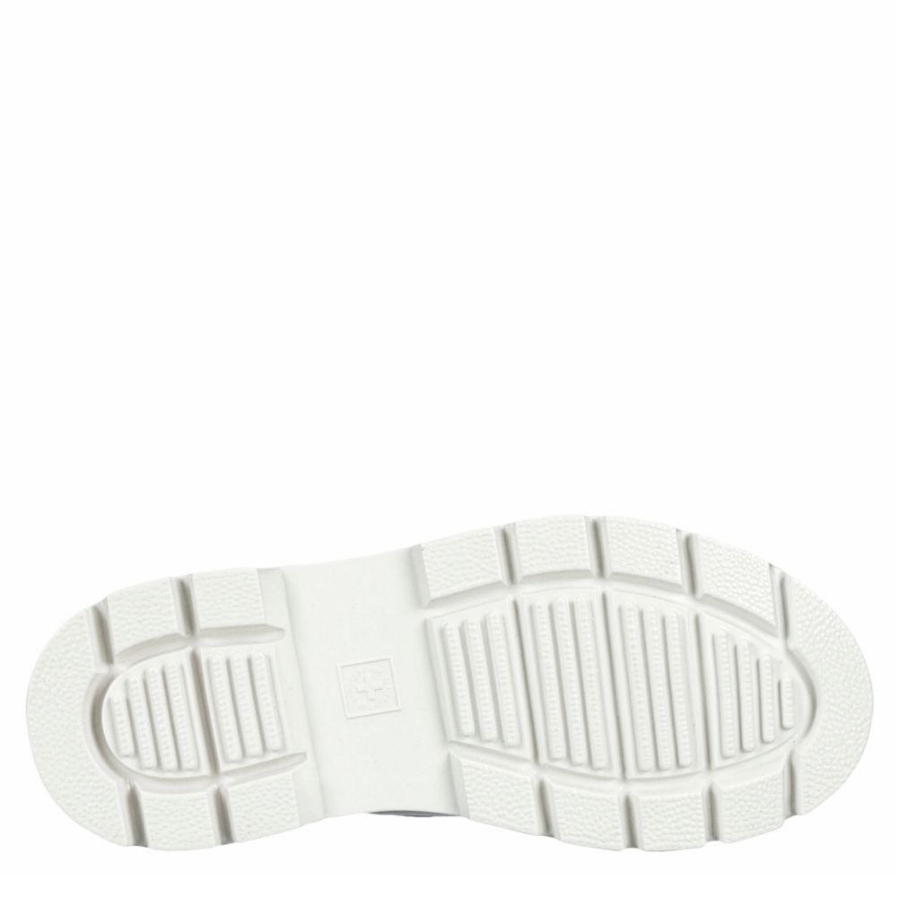 white doc martens combs
