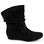 Black Womens Carney Wedge Boot | Xappeal | Rack Room Shoes